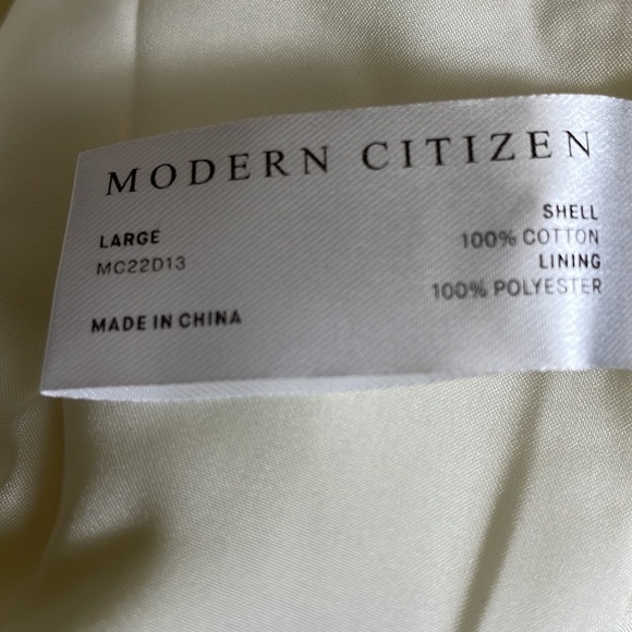 NWOT MODERN CITIZEN Krysta Cinched Waist Blouston Top Dress MAXI DRESS. Size L - Picture 9 of 11